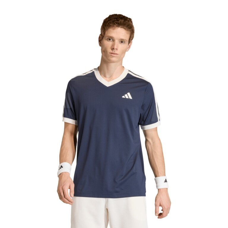 adidas Tennis T-shirt Classics Heritage navy blue Men's