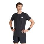 adidas Tennis T-shirt Climacool Freelift Pro (slim fit, quick-drying) 2026 black men's