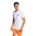 adidas Tennis T-shirt Climacool Freelift Pro (slim fit, quick-drying) 2026 white men's