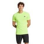 adidas Tennis T-shirt Climacool+ Airchill Freelift (slim fit, optimal freedom of movement) lime green men's