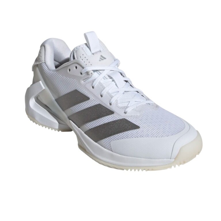 adidas tennis shoes Adizero Ubersonic 5 Clay/Sand court 2025 white/silver ladies