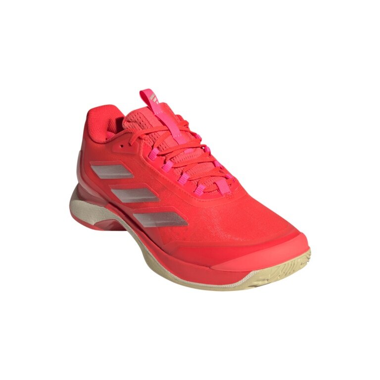 adidas Avacourt 2 Allcourt Tennis Shoes (Cushioning) 2025 red Ladies