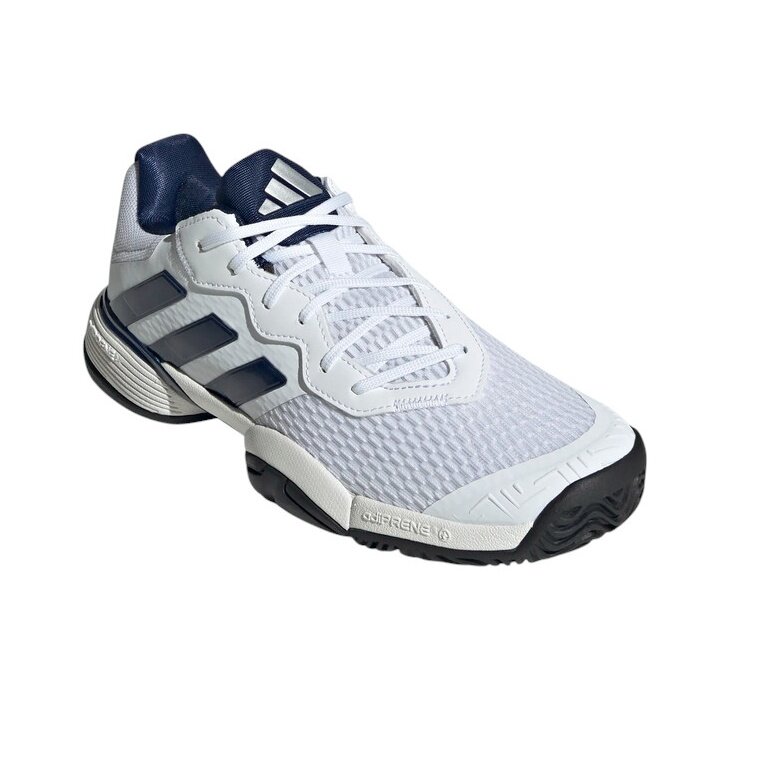 adidas tennis shoes Barricade Allcourt 2025 white/blue/black children