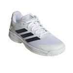 adidas tennis shoes Ubersonic Allcourt 2025 white/silver children