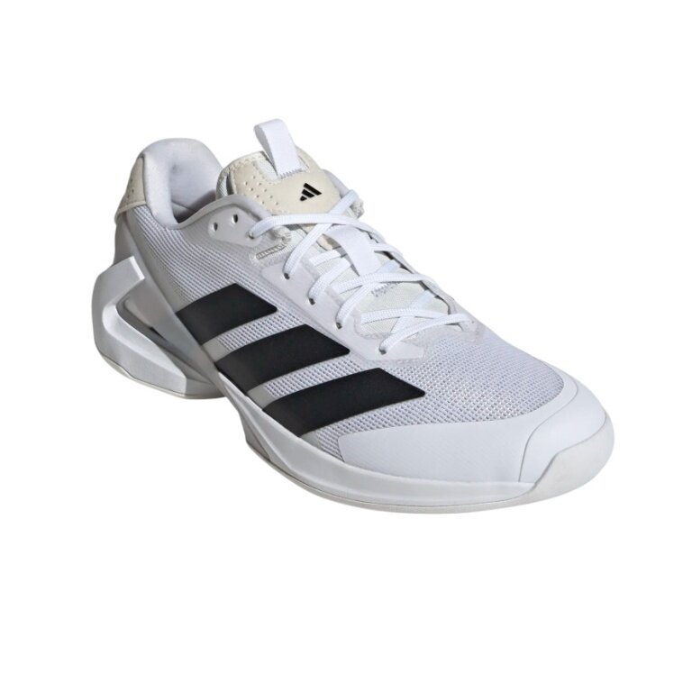adidas tennis shoes adizero Ubersonic 5 Allcourt/lightweight white/black/silver men's
