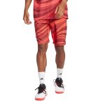 adidas Club Climacool Graphic Tennis Shorts 9in short red men's