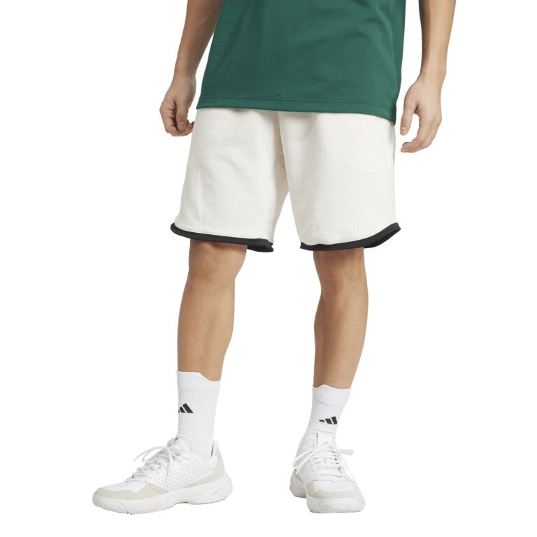 adidas Heritage 9-inch Tennis Shorts cream white men's