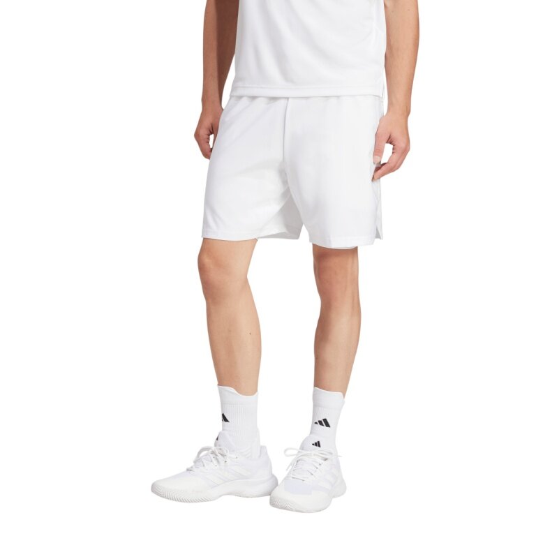 adidas Club Climacool 2in1 Tennis Shorts (Short+Tight) white Men's
