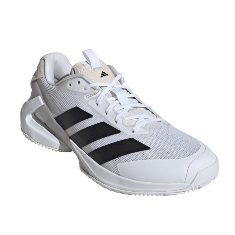 adidas tennis shoes Adizero Ubersonic 5 clay/sand court white/black/grey Men's