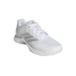 adidas tennis shoes Avacourt 3 clay/sand court white/silver ladies