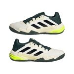 adidas Tennis Shoes Barricade 13 Clay/Sand Court/Stability 2025 white/dark green Men's