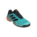 adidas tennis shoes Barricade Allcourt 2026 turquoise blue children
