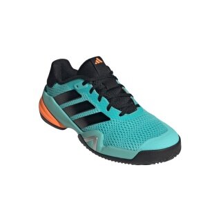adidas tennis shoes Barricade Allcourt 2026 turquoise blue children