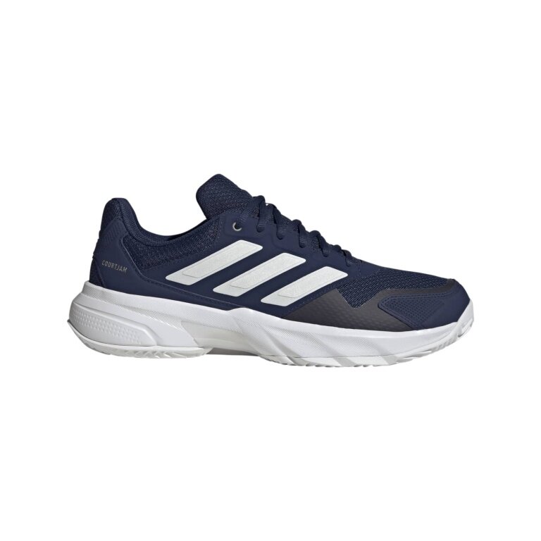 adidas CourtJam Control 3 Tennis Shoes Clay/Sand Court 2026 dark blue/white men's