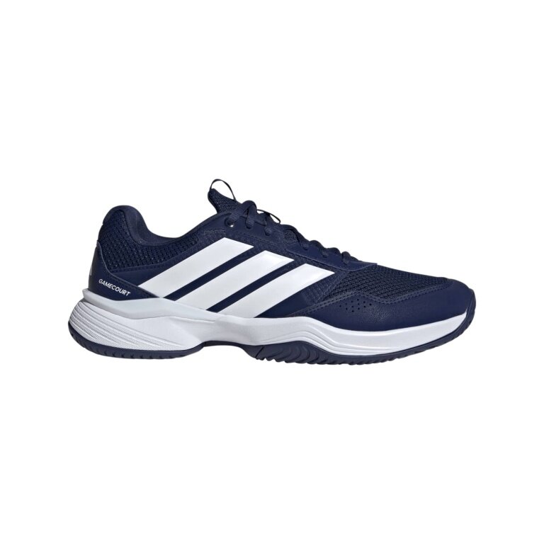 adidas GameCourt 3 Allcourt tennis shoes blue/white men's
