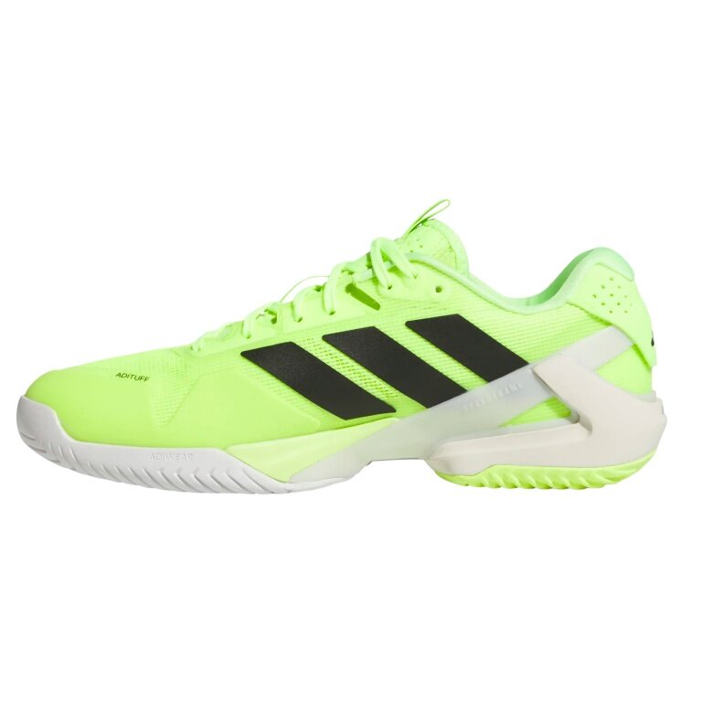 adidas tennis shoes adizero Ubersonic 5 Allcourt/lightweight lime green/black men's