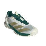 adidas tennis shoes adizero Cybersonic Allcourt/cushioning 2025 white/green/gold men's
