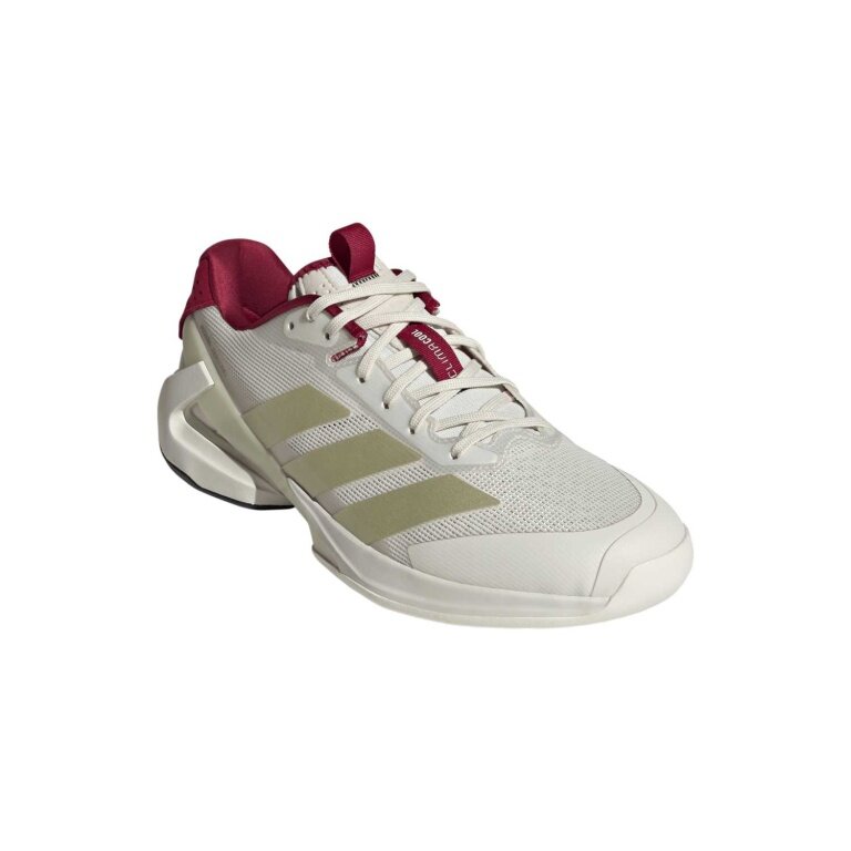adidas tennis shoes adizero Ubersonic 5 Allcourt/lightweight beige/silver/burgundy men