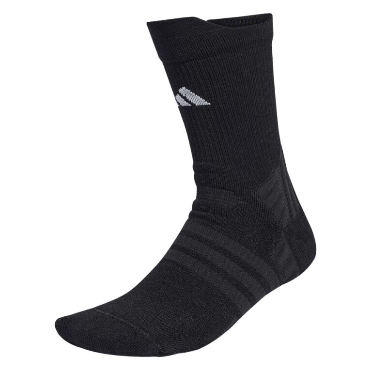 adidas Tennis Socks Crew Padded - Material Mix - Black - 1 Pair
