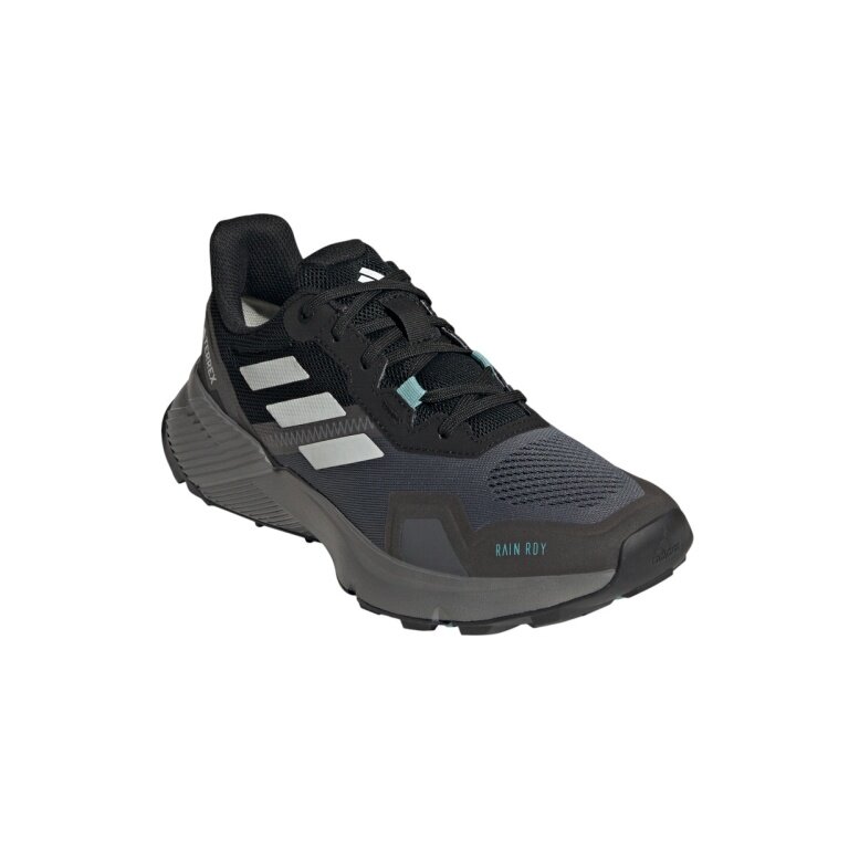 adidas Trail Running Shoes Terrex Soulstride Rain.RDY (waterproof) black/grey/white ladies