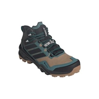 adidas Trekking Hiking Shoes Terrex Skychaser Mid GTX (waterproof) black/green/brown men's