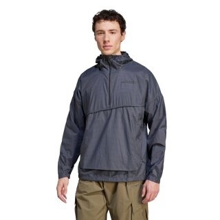 adidas Terrex Xploric Wind Anorak grey men's wind jacket