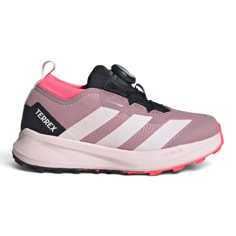 adidas Trail Running Shoes Terrex Agravic Boa 2026 (BOA Lacing System) light purple/white girls