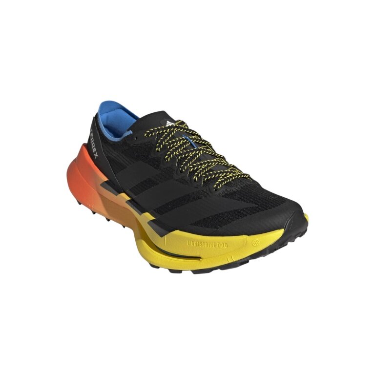 adidas Trail Running Shoes Terrex Agravic Speed Ultra 2 black/red/yellow men's