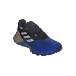 adidas Trail Running Shoes Terrex Soulstride Rain.RDY (waterproof) royal blue/black men's