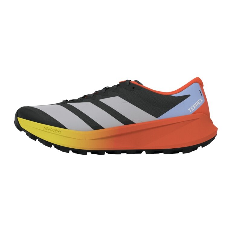 adidas Trail Running Shoes Terrex Agravic 4 carbon grey/orange red ladies