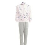 adidas tracksuit Brand Love (cotton) pink/grey girls