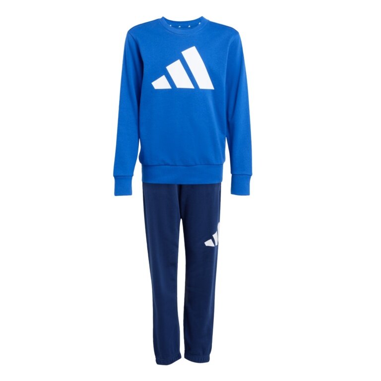 adidas Essentials Jogger Tracksuit (Cotton) royal blue/dark blue Children