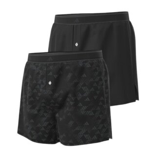adidas underwear boxer shorts Active Woven black - 2 pieces