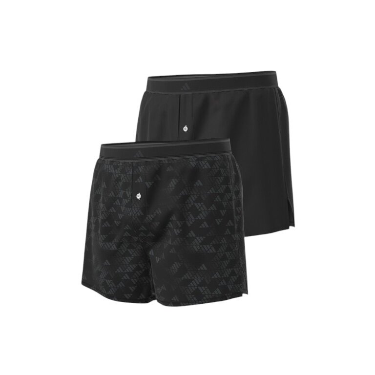 adidas underwear boxer shorts Active Woven black - 2 pieces