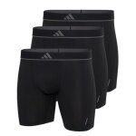 adidas underwear boxershorts briefs active micro flex eco black men's - 3 pieces