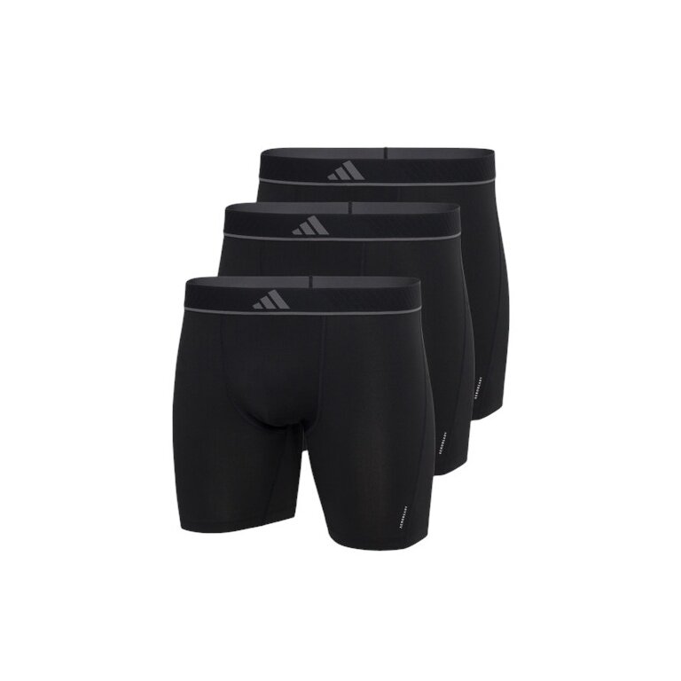 adidas underwear boxershorts briefs active micro flex eco black men's - 3 pieces