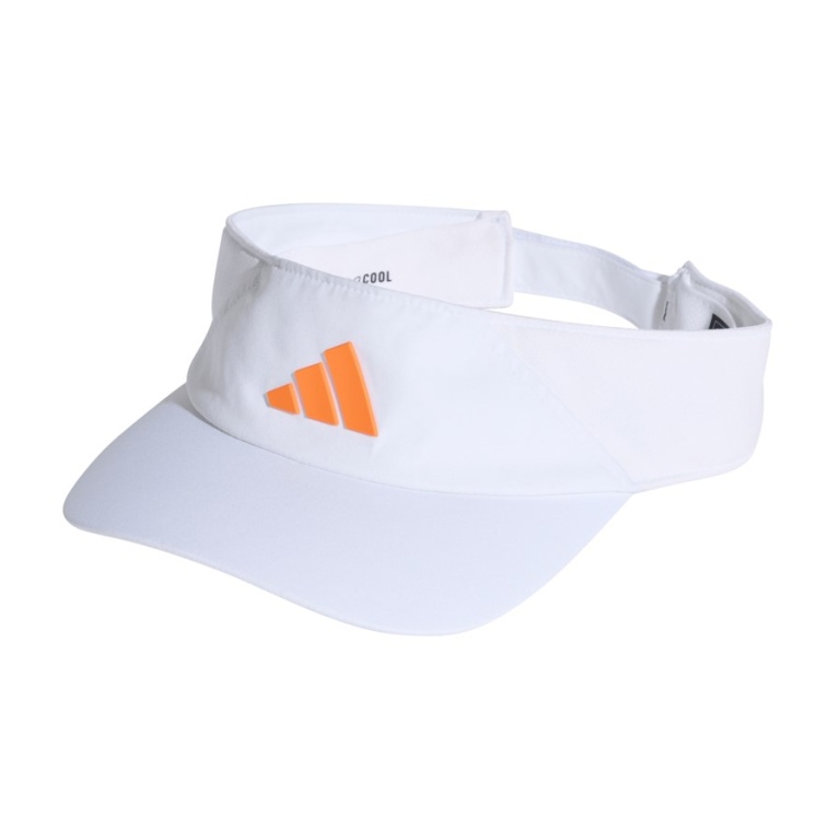 adidas Visor (cap) Climacool white/orange children - 1 piece