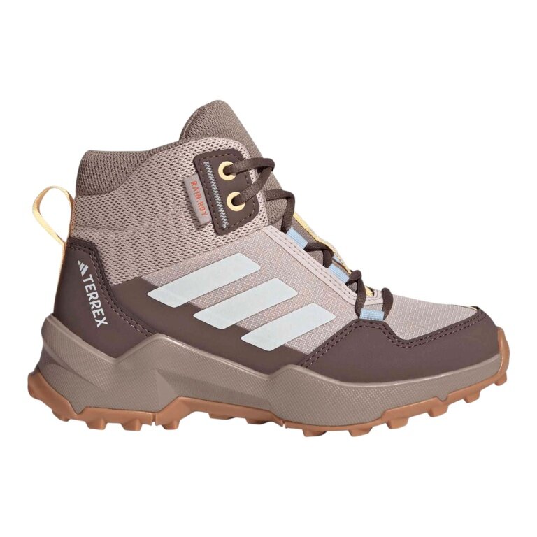 adidas Terrex AX4R RAIN.RDY MID hiking shoes (waterproof) brown/pink children