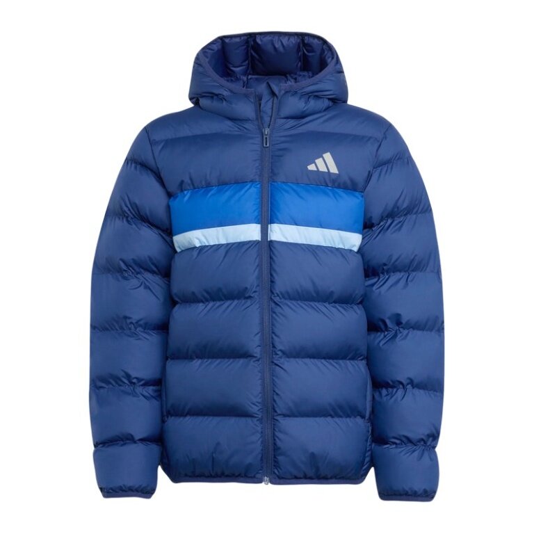 adidas Winter Jacket J SD (warm, synthetic insulation) dark blue children