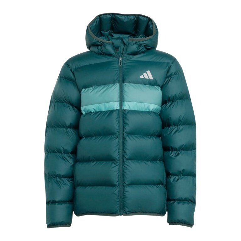 adidas Winter Jacket J SD (warm, synthetic insulation) aurora ivy green children