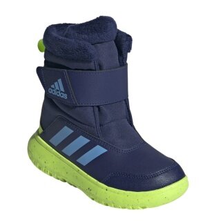 adidas Winter Boots Winterplay C (Velcro) 2024 dark blue/green children