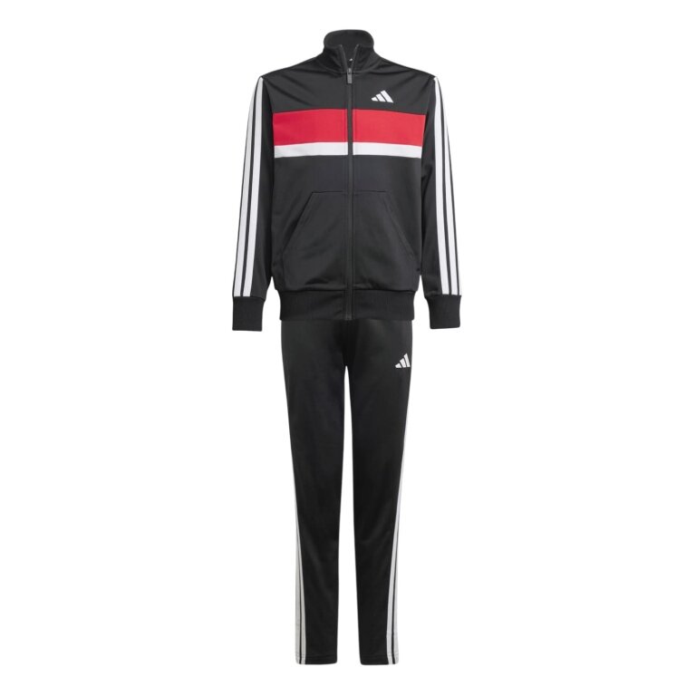 adidas Tracksuit Seasonal Essentials Tiberio 3-Stripes black/white/red children