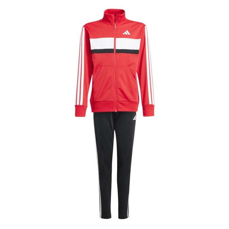 adidas Tracksuit Seasonal Essentials Tiberio 3-Stripes red/black children