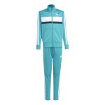adidas Tracksuit Seasonal Essentials Tiberio 3-Stripes teal blue Kids