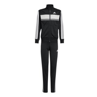 adidas Tracksuit Seasonal Essentials Tiberio 3-Stripes black/white/grey children