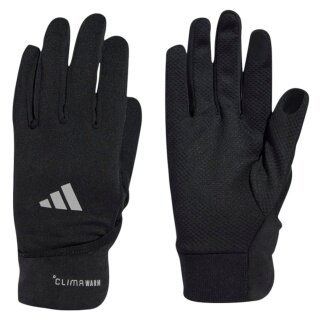 adidas Running Gloves Run Glove Conv CLIMAWARM (reflective details) black - 1 pair