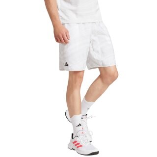 adidas Club Climacool Graphic Tennis Shorts 7in short white/grey men's