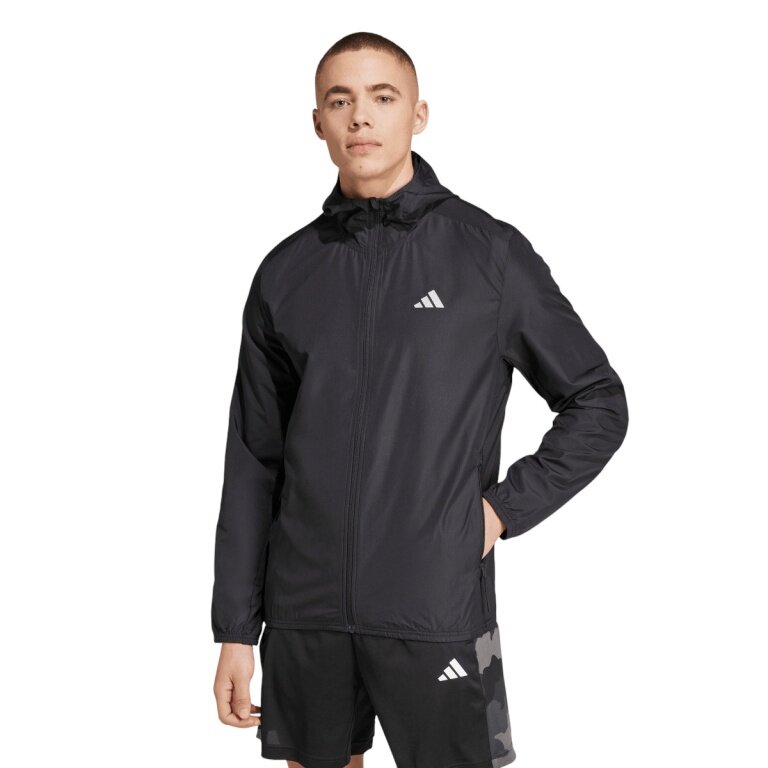 adidas Training Jacket Gym+ Training 3-Stripes Windbreaker Black Men's