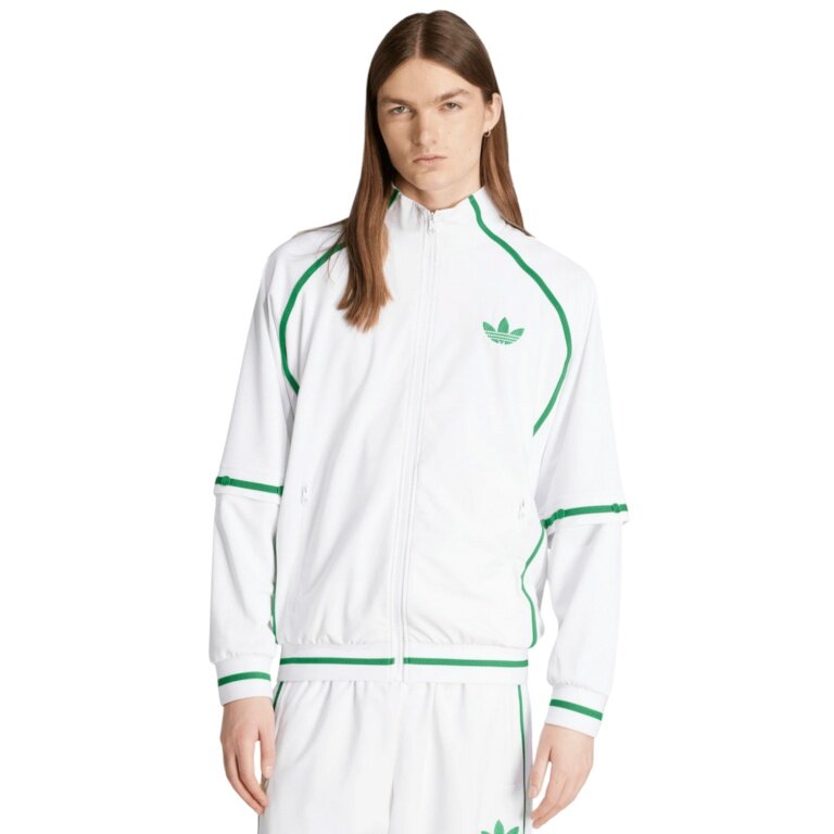 adidas Tennis Training Jacket TT (comfortable fit) white/green men's