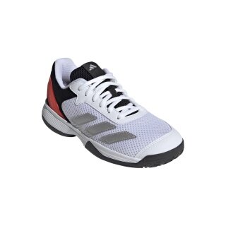 adidas Courtflash Allcourt tennis shoes white/black boys